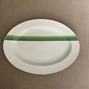 ABC  Collection By Dianne Fine Porcelain Oval Platters, Made in Japan